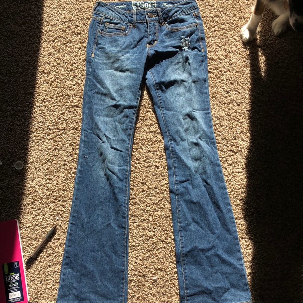 SO bootcut jeans